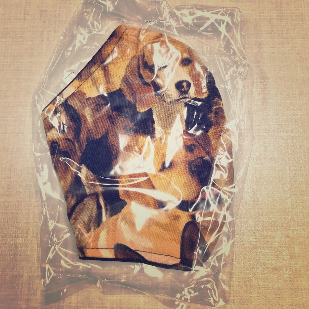 Dog face mask